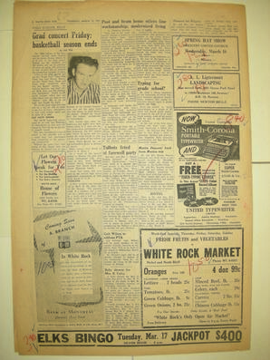 The White Rock Sun, March 12, 1959 (Page 8)