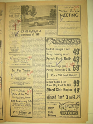 The White Rock Sun, March 12, 1959 (Page 3)