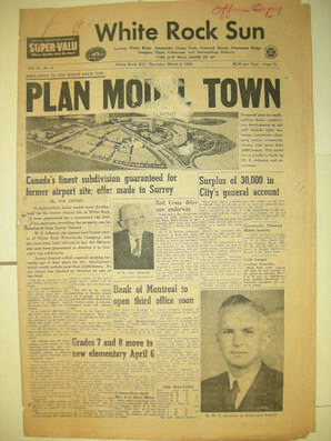 The White Rock Sun, March 05, 1959 (Page 1)