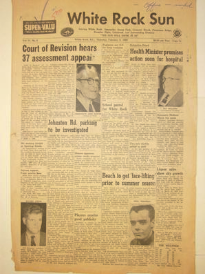 The White Rock Sun, February 05, 1959 (Page 1)