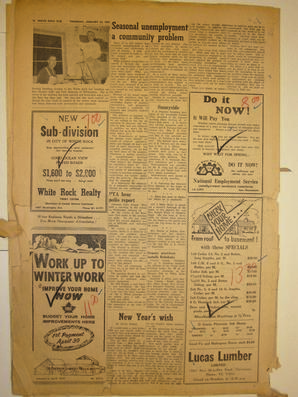 The White Rock Sun, January 22, 1959 (Page 16)