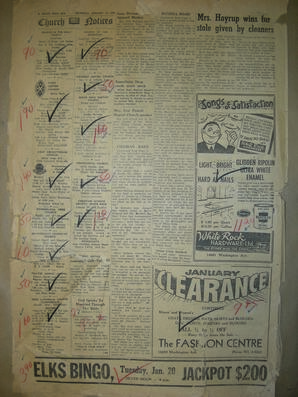 The White Rock Sun, January 15, 1959 (Page 8)