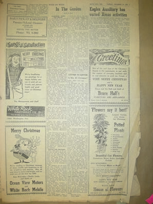 The White Rock Sun, December 23, 1958 (Page 5)