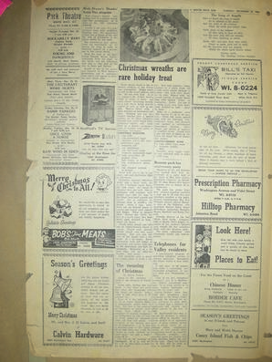 The White Rock Sun, December 23, 1958 (Page 2)