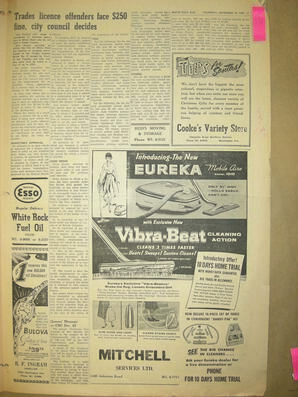 The White Rock Sun, December 18, 1958 (Page 15)