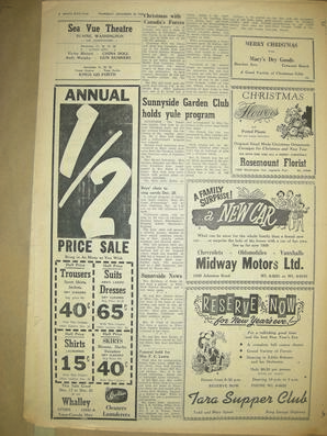 The White Rock Sun, December 18, 1958 (Page 8)