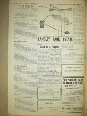 The White Rock Sun, December 18, 1958 (Page 2)
