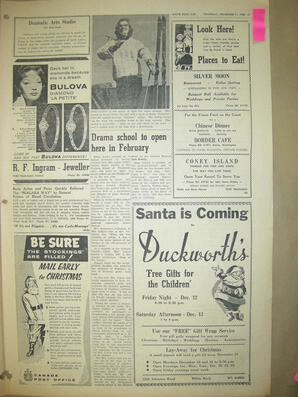 The White Rock Sun, December 11, 1958 (Page 13)