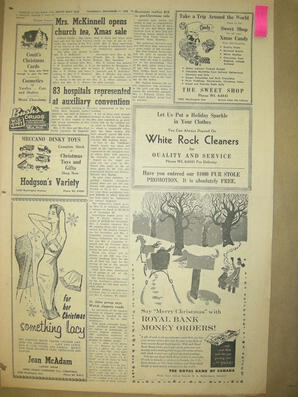 The White Rock Sun, December 11, 1958 (Page 11)