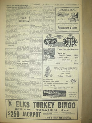 The White Rock Sun, December 11, 1958 (Page 10)