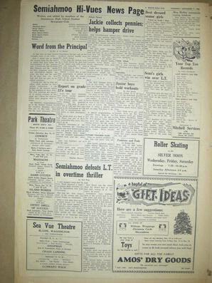 The White Rock Sun, December 11, 1958 (Page 8)