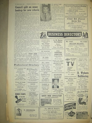 The White Rock Sun, December 04, 1958 (Page 18)