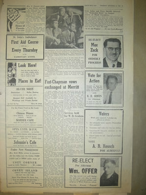The White Rock Sun, November 27, 1958 (Page 3)