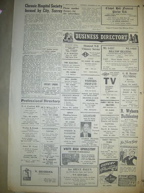 The White Rock Sun, November 20, 1958 (Page 16)
