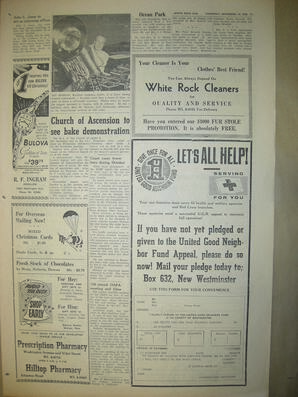 The White Rock Sun, November 20, 1958 (Page 11)