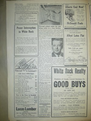 The White Rock Sun, November 20, 1958 (Page 8)