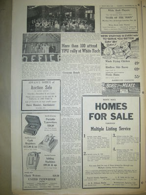 The White Rock Sun, November 20, 1958 (Page 6)