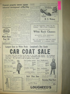 The White Rock Sun, November 13, 1958 (Page 9)