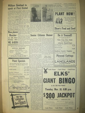 The White Rock Sun, November 13, 1958 (Page 8)