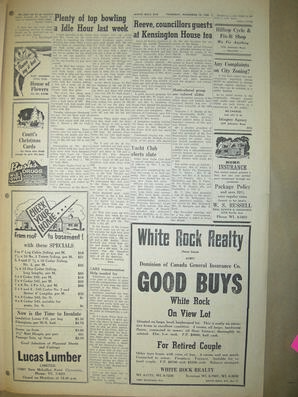 The White Rock Sun, November 13, 1958 (Page 7)
