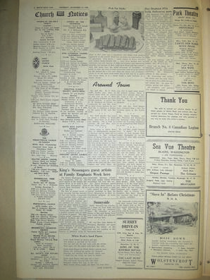 The White Rock Sun, November 13, 1958 (Page 2)
