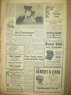 The White Rock Sun, November 06, 1958 (Page 16)