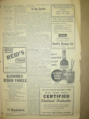 The White Rock Sun, November 06, 1958 (Page 15)