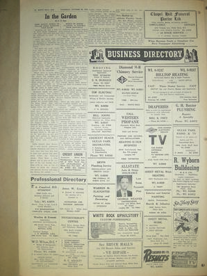 The White Rock Sun, October 30, 1958 (Page 14)