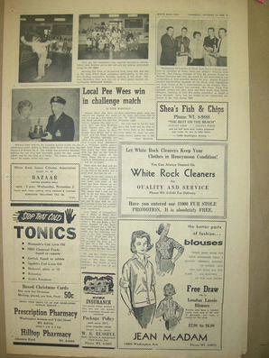 The White Rock Sun, October 30, 1958 (Page 9)