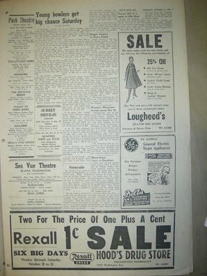 The White Rock Sun, October 16, 1958 (Page 3)