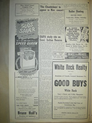 The White Rock Sun, October 16, 1958 (Page 2)