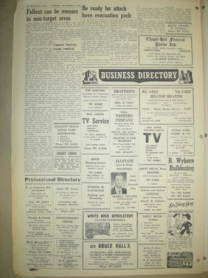 The White Rock Sun, September 18, 1958 (Page 18)