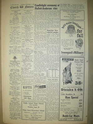 The White Rock Sun, September 11, 1958 (Page 8)