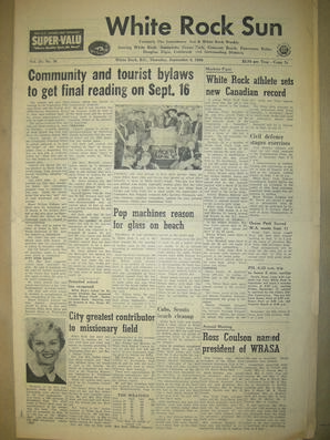 The White Rock Sun, September 04, 1958 (Page 1)
