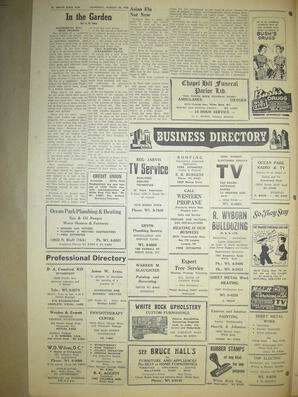 The White Rock Sun, August 28, 1958 (Page 10)