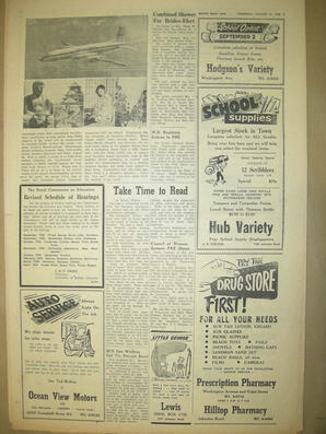 The White Rock Sun, August 21, 1958 (Page 9)