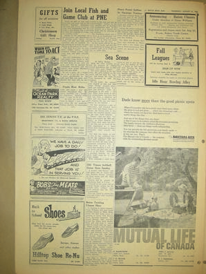 The White Rock Sun, August 21, 1958 (Page 6)