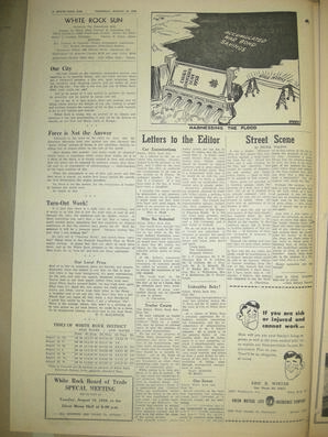 The White Rock Sun, August 14, 1958 (Page 4)