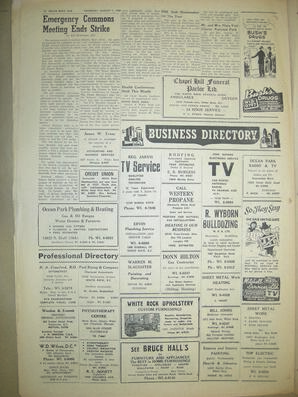The White Rock Sun, August 07, 1958 (Page 10)