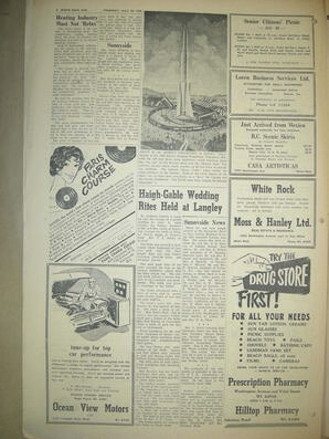 The White Rock Sun, July 24, 1958 (Page 6)