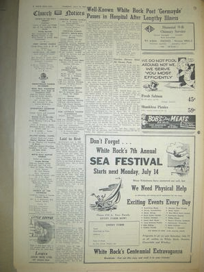 The White Rock Sun, July 10, 1958 (Page 8)