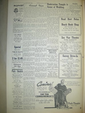 The White Rock Sun, July 10, 1958 (Page 2)