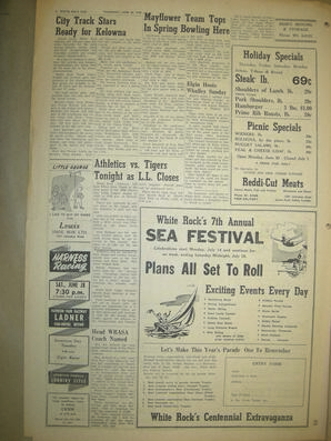 The White Rock Sun, June 26, 1958 (Page 6)