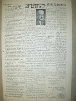The White Rock Sun, June 05, 1958 (Page 1)