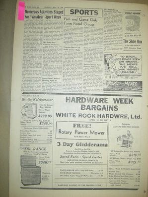 The White Rock Sun, April 24, 1958 (Page 6)