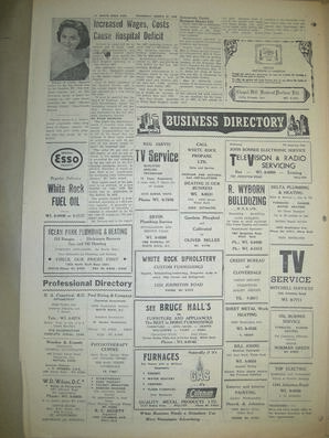 The White Rock Sun, March 27, 1958 (Page 14)