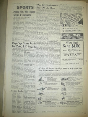 The White Rock Sun, February 27, 1958 (Page 8)