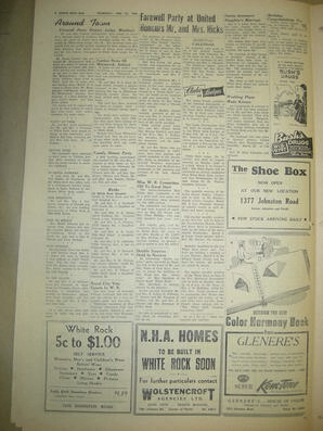 The White Rock Sun, February 27, 1958 (Page 6)