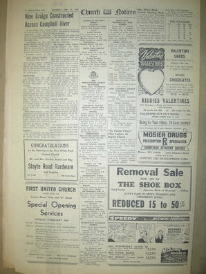 The White Rock Sun, February 13, 1958 (Page 12)