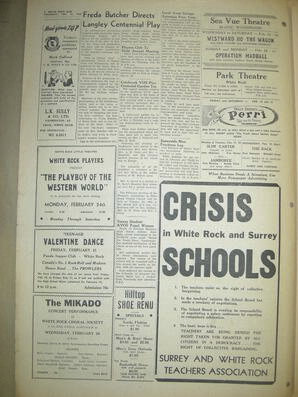 The White Rock Sun, February 13, 1958 (Page 2)